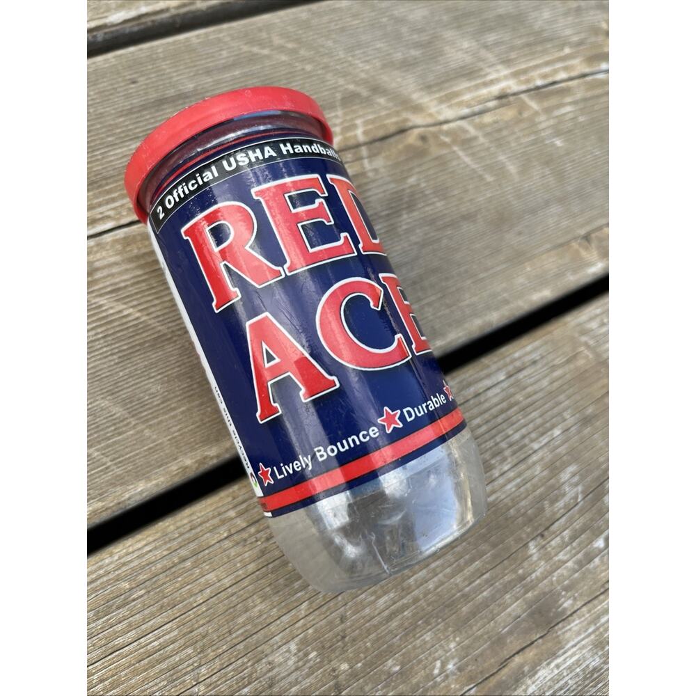 Red Ace 2 Official USHA Handballs New & Vacuum Sealed